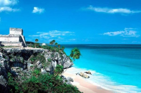 Confortable departamento en Tulum con alberca
